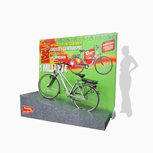 Mur et podium