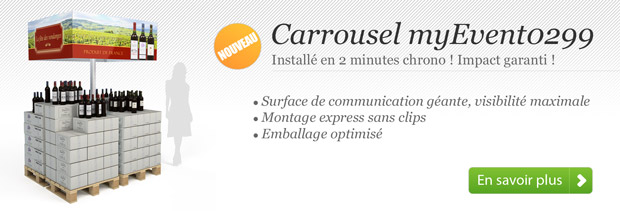 Nouvelle gamme de frontons et de carrousels sur mât